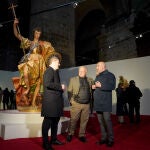 El consejero de Cultura, Turismo y Deporte, Gonzalo Santonja, visita y hace balance de la exposición 'Gregorio Fernández y Martínez Montañés. El arte nuevo de hacer imágenes'