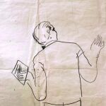 Un retrato desconocido de Lorca recitando por Carlos F. Valdemoro, de 1932