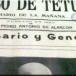 Portada del primer y único ejemplar de "El Eco de Tetuán"