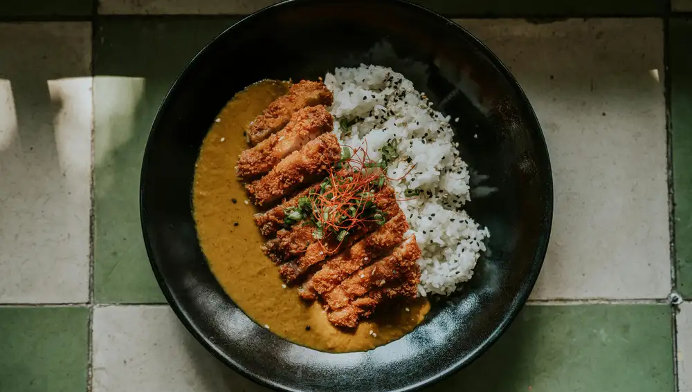 Plato de Katsu Curry