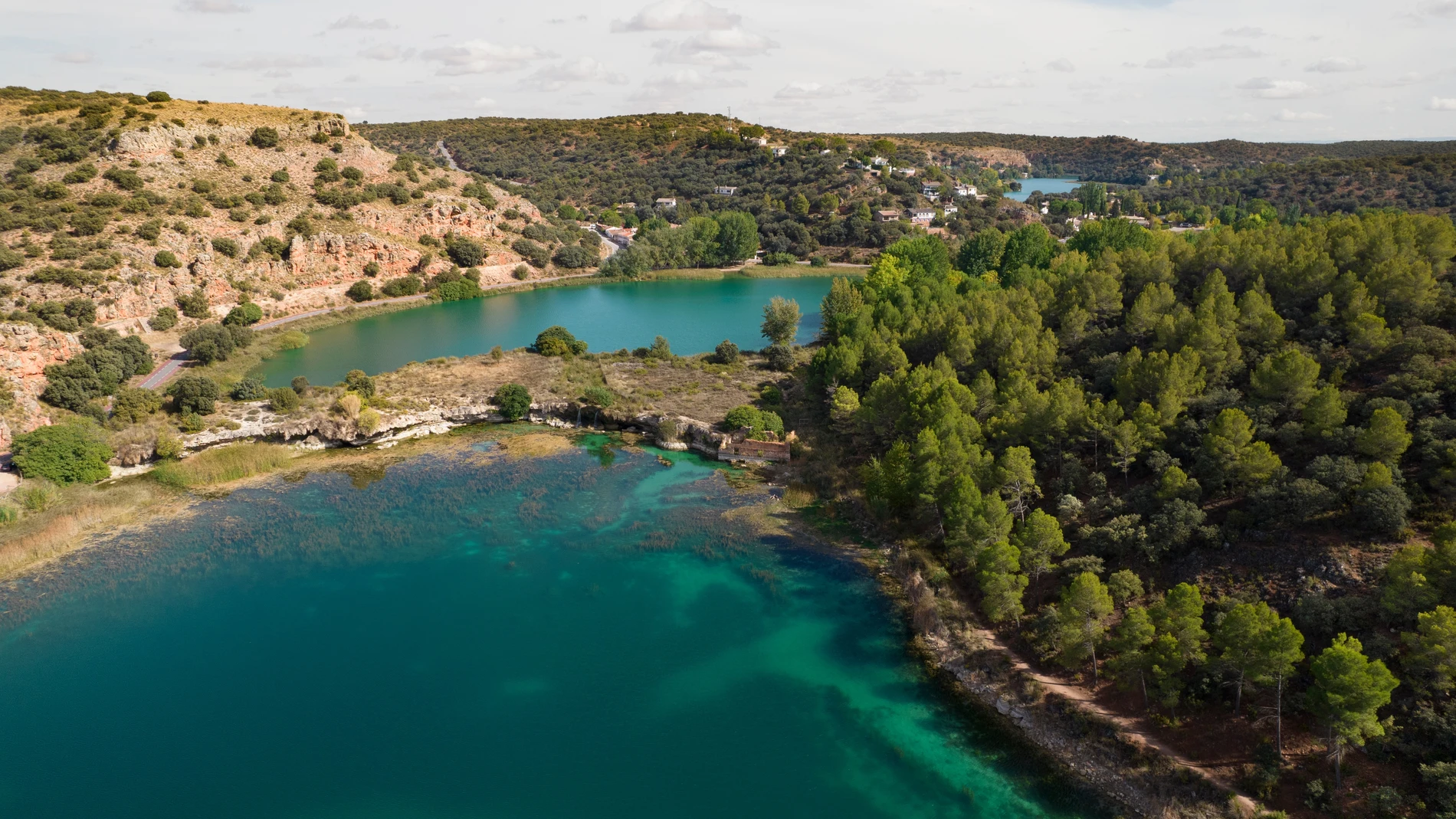 Lagunas de Ruidera (entre Albacete y Ciudad Real)