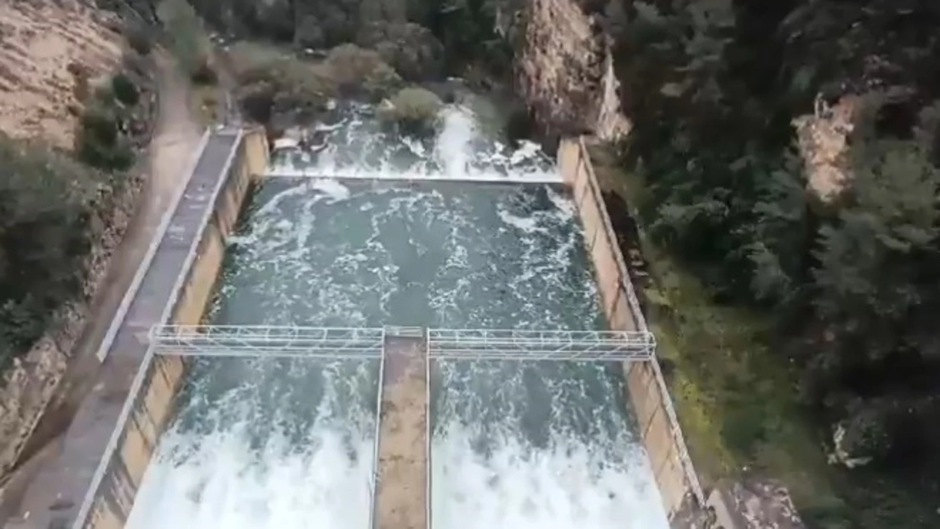 Presa de Ulldecona REMITIDA / HANDOUT por CHJ/X Fotografía remitida a medios de comunicación exclusivamente para ilustrar la noticia a la que hace referencia la imagen, y citando la procedencia de la imagen en la firma 04/03/2025