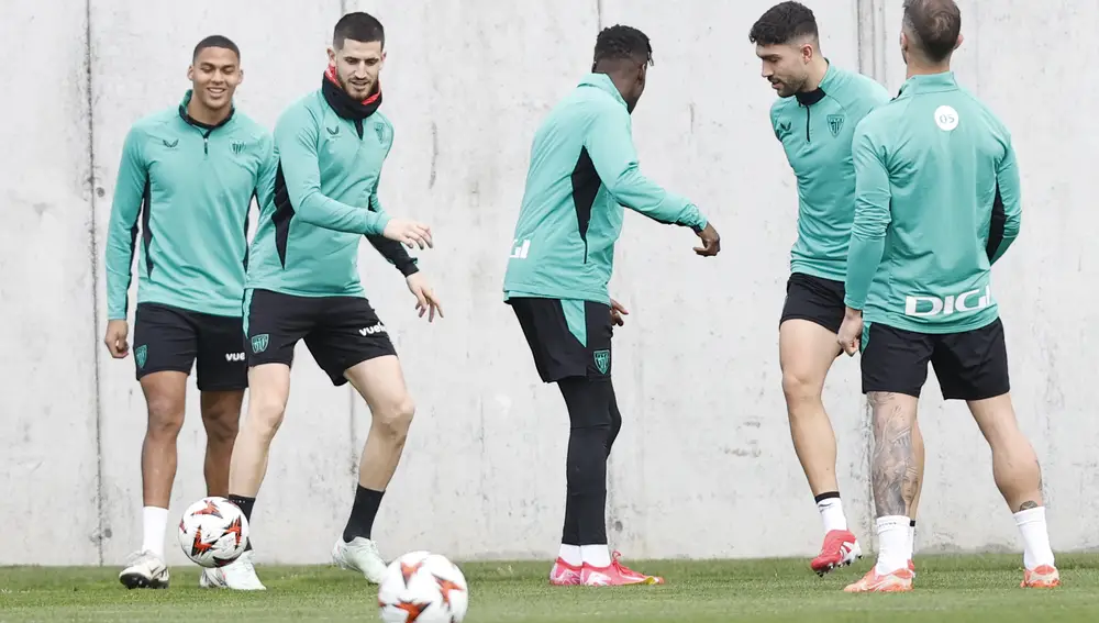 Entrenamiento del Athletic de Bilbao
