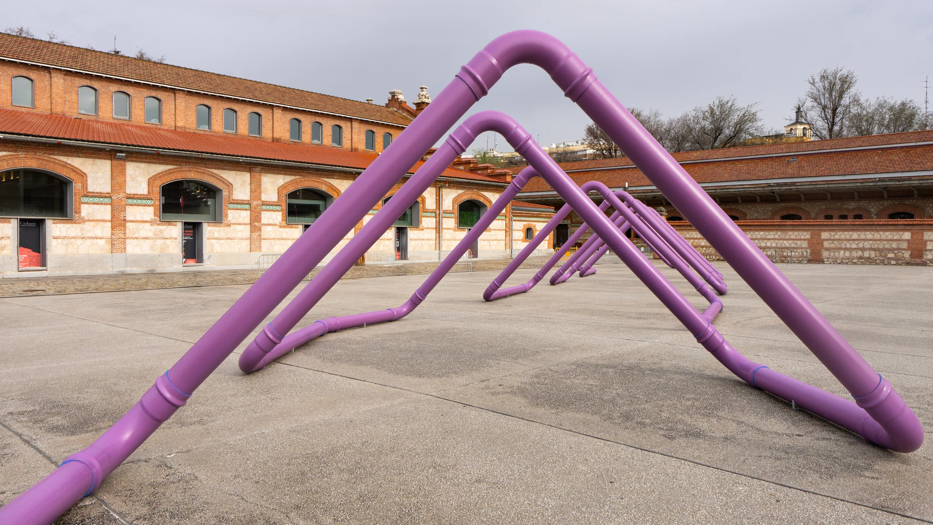 Instalación de Lara Ruiz en Matadero Madrid