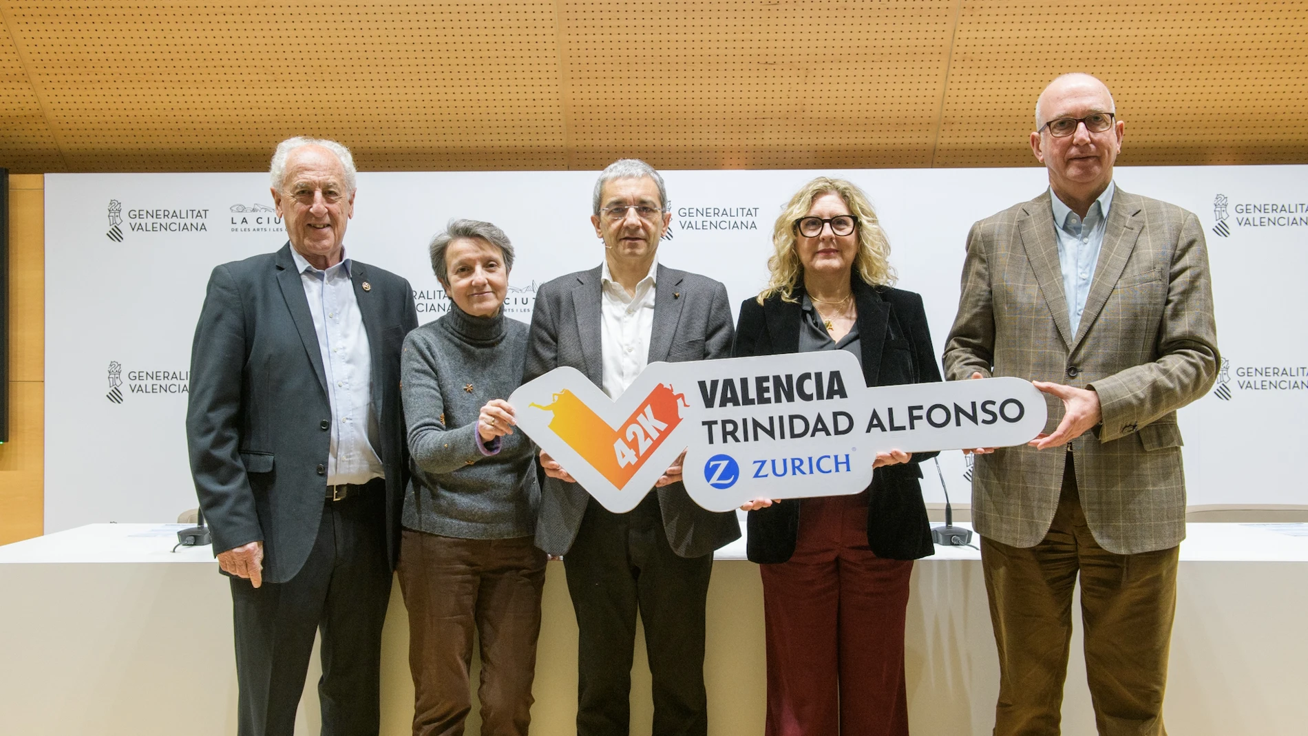 Paco Borao, Mª Ángeles Vidal, Joaquín Maudos, Ana Ortells, Juan Miguel Gómez