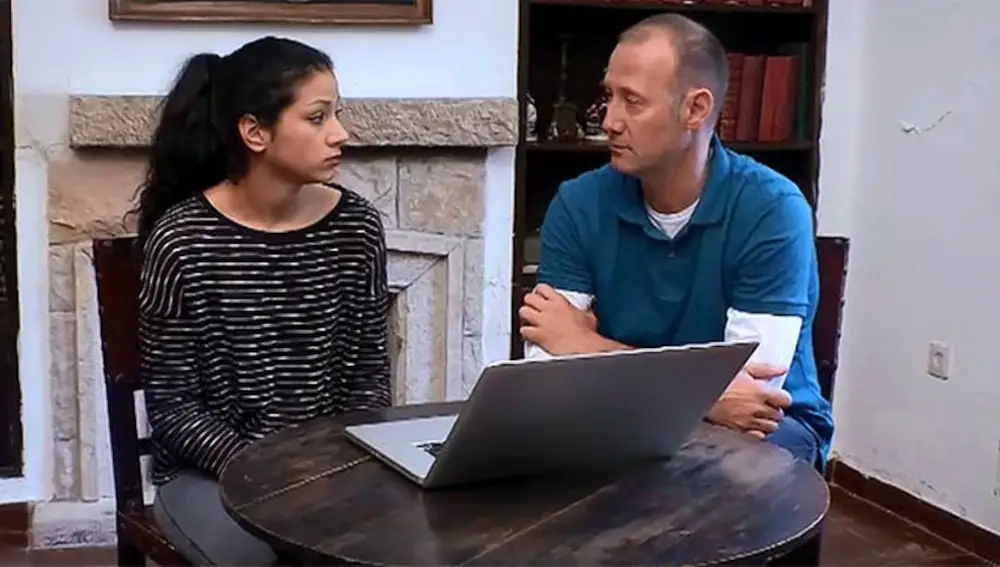 Pedro García Aguado y Dakota Tárraga en 'Hermano Mayor'