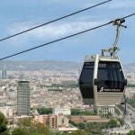 Imagen del teleférico de Barcelona