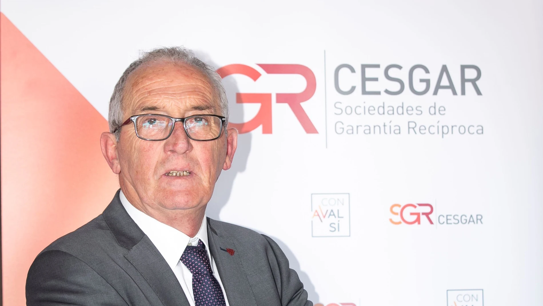 El presidente de SGR-Cesgar, José Pedro Salcedo