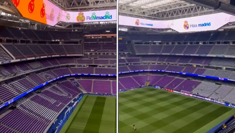 Santiago Bernabéu, Madrid.