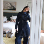 El look de Victoria Federica para el desfile de Dior.