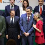 Sánchez y Yolanda Díaz asisten a la clausura de la entrega de los XI Premios Cepyme 2024 
