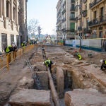 Las casas medievales de Via Laietana