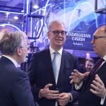 El consejero de Turismo y Andalucía Exterior, Arturo Bernal, en la Bolsa Internacional de Turismo (ITB) de Berlín.