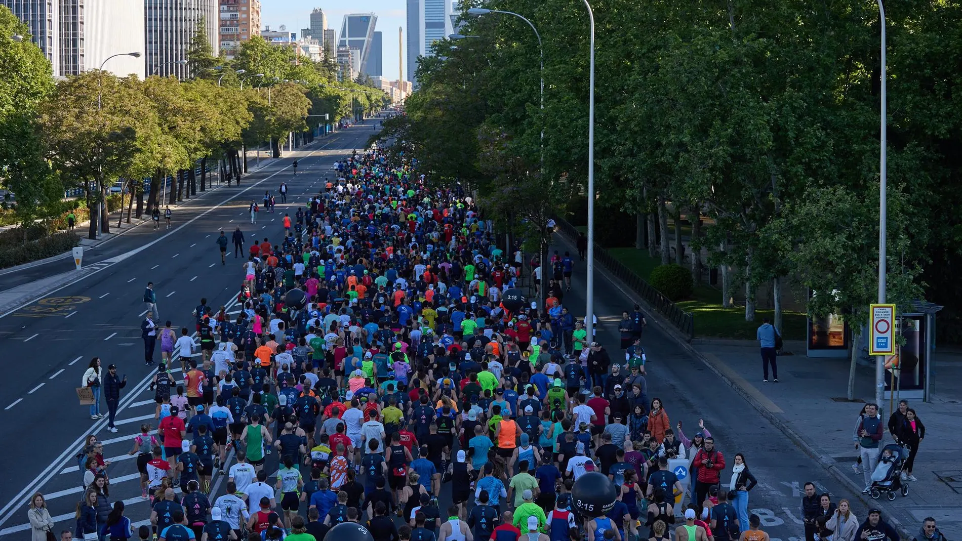 Los 45.000 corredores de la maratón de Madrid se sumarán a la Campaña contra las Drogas de la Comunidad en la carrera