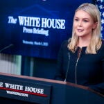 White House Press Secretary Leavitt holds press briefing