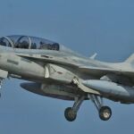 Un caza FA-50 