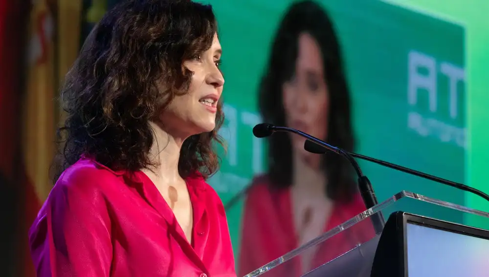 La presidenta Isabel Díaz Ayuso