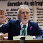 Ángel Víctor Torres comparece en la comisión por el ‘caso Koldo’ en el Senado
