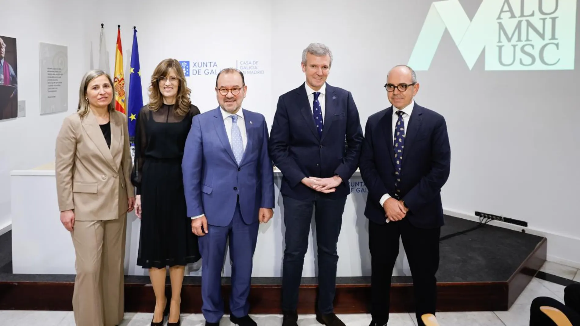 Rueda ensalza a la USC como el eje de la transformación cultural y científica de Galicia