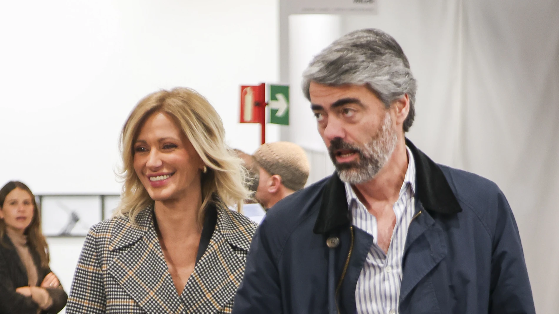 Susanna Griso y Luis Enríquez Nistal en ARCO