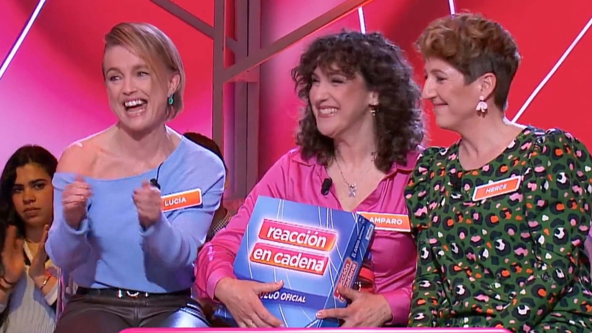 Las Vitaminas se despiden del programa "Reacción en cadena"