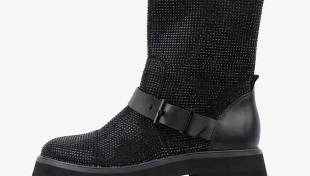 Botas brillos.