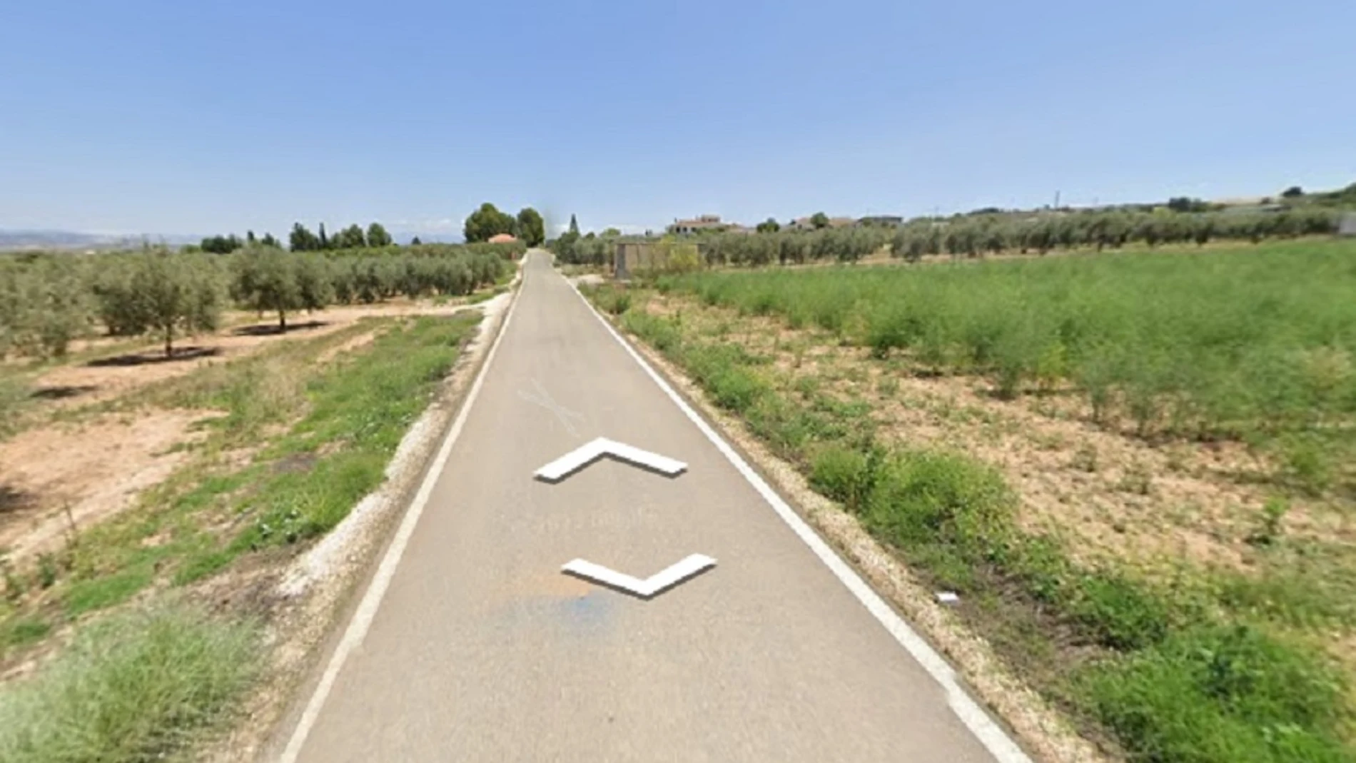 Camino del Chaparral en Moraleda de Zafayona (Granada)