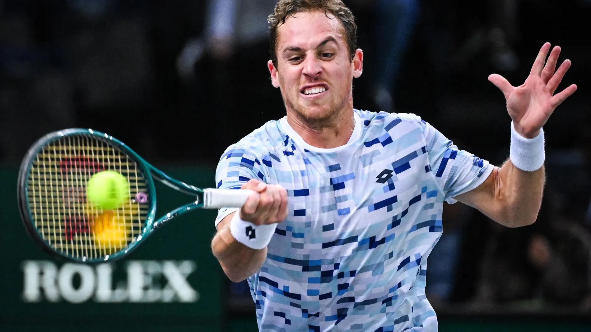 Roberto Carballés no superó el estreno en Indian Wells