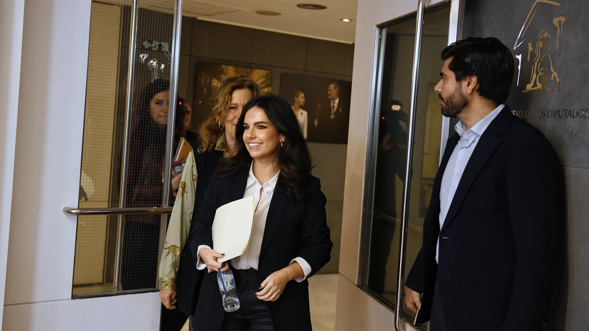 La portavoz de VOX en el Congreso, Pepa Millán, llega a una rueda de prensa en el Congreso de los Diputados,a 6 de marzo de 2025, en Madrid (España). Pepa Millán ha comparecido para dar cuenta de las últimas novedades de su formación. 06 MARZO 2025;PEPA MILLÁN;CONGRESO;CONGRESO DE LOS DIPUTADOS Fernando Sánchez / Europa Press 06/03/2025