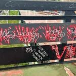 Uno de los grafitis