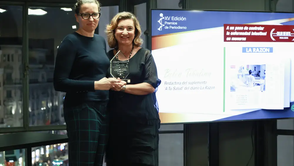 Belén Tobalina recibe la Mención Especial en la categoría de prensa escrita