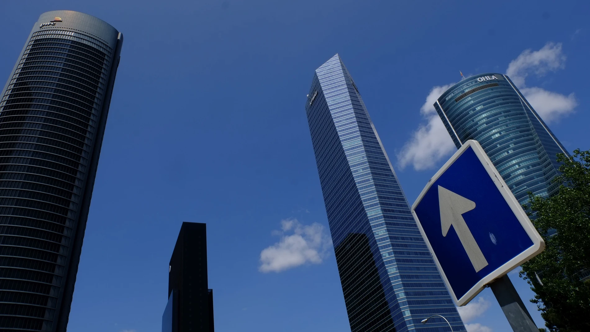 Espacio empresarial de las Cuatro Torres en Madrid