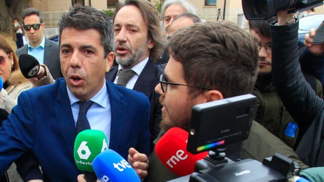 El presidente de la Comunidad Valenciana, Carlos Mazón