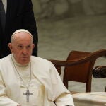 El Papa Francisco durante una de sus audiencias en el Vaticano