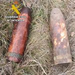 Proyectiles militares hallados en un paraje de Las Merindades (Burgos)