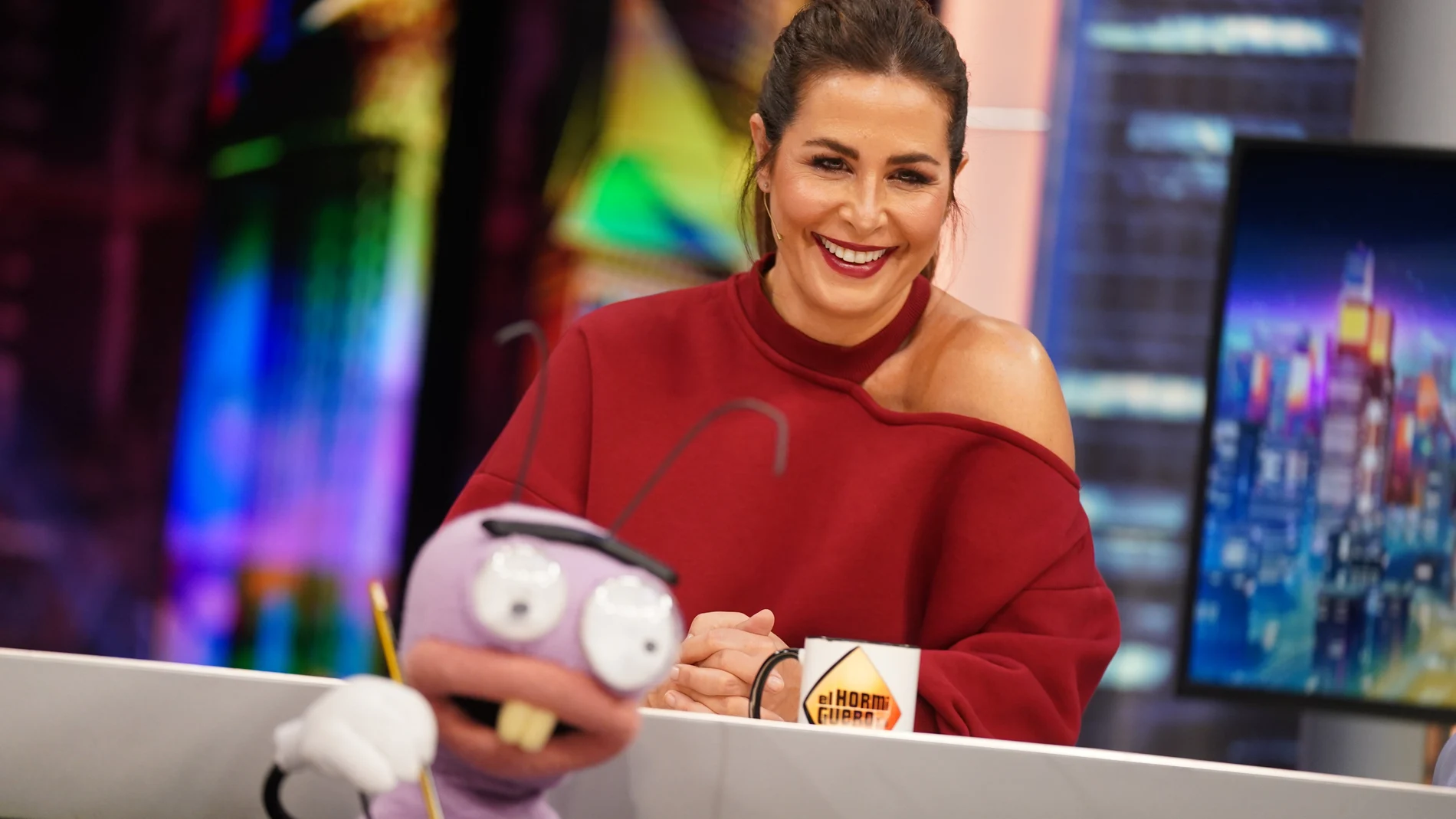 Nuria Roca en 'El Hormiguero'.
