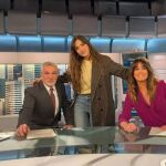 David Cantero, Sara Carbonero e Isabel Jiménez