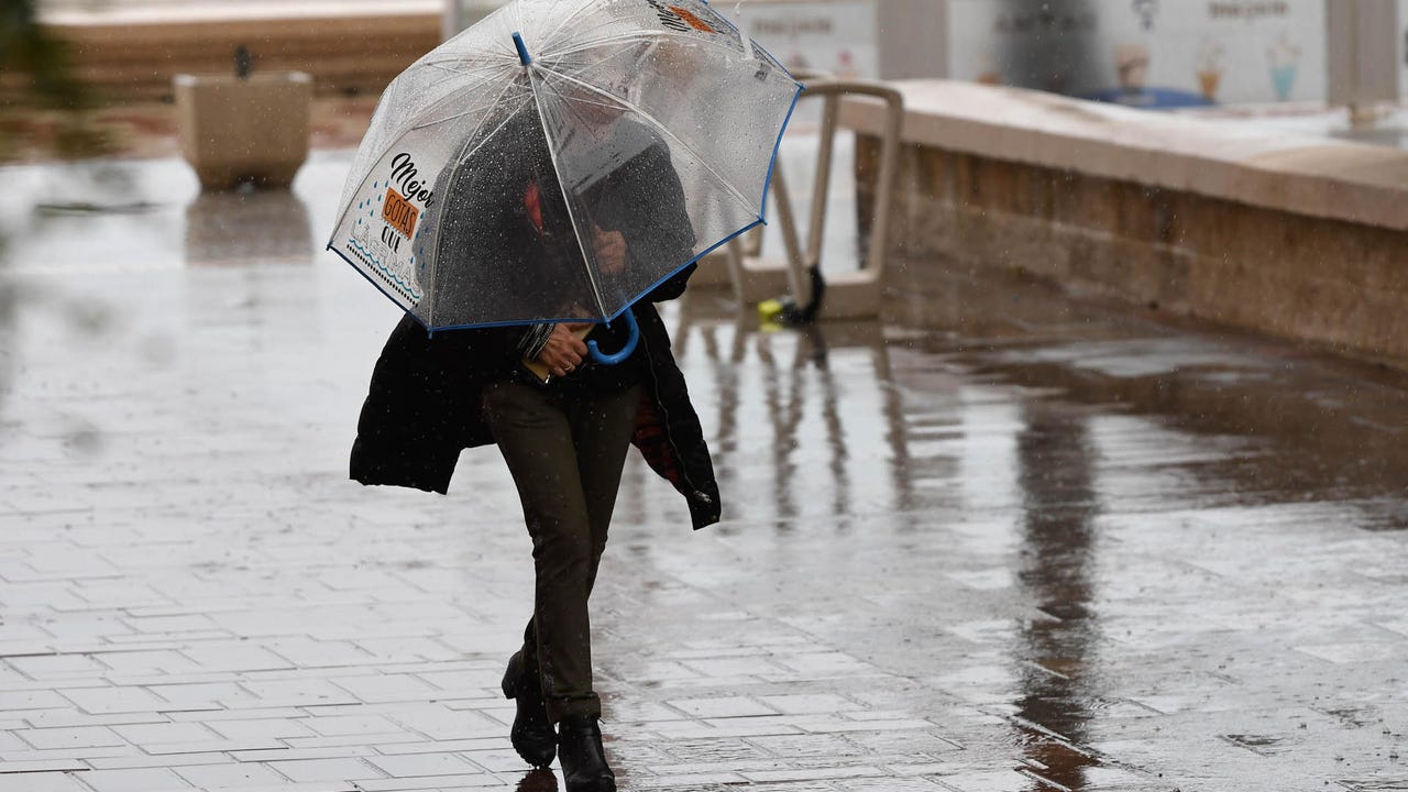 Aviso amarillo por lluvia y tormentas en estas provincias andaluzas