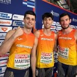 Asier Martínez, Abel Jordán y Quique Llopis se metieron en la final de 60 vallas del Europeo de Apeldoorn 2025