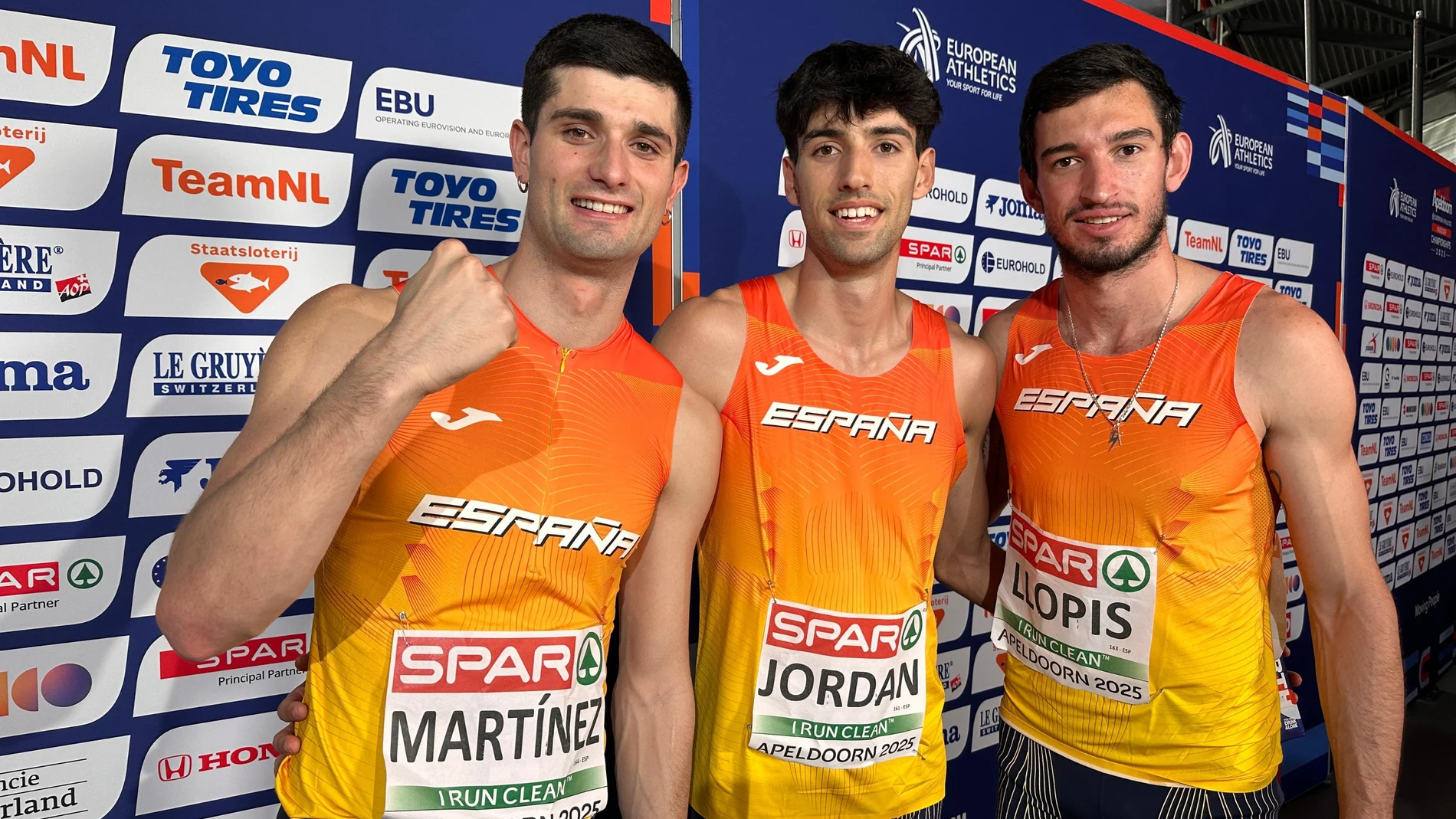 Asier Martínez, Abel Jordán y Quique Llopis se metieron en la final de 60 vallas del Europeo de Apeldoorn 2025