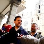 El candidato al PSOE de León, Diego Moreno