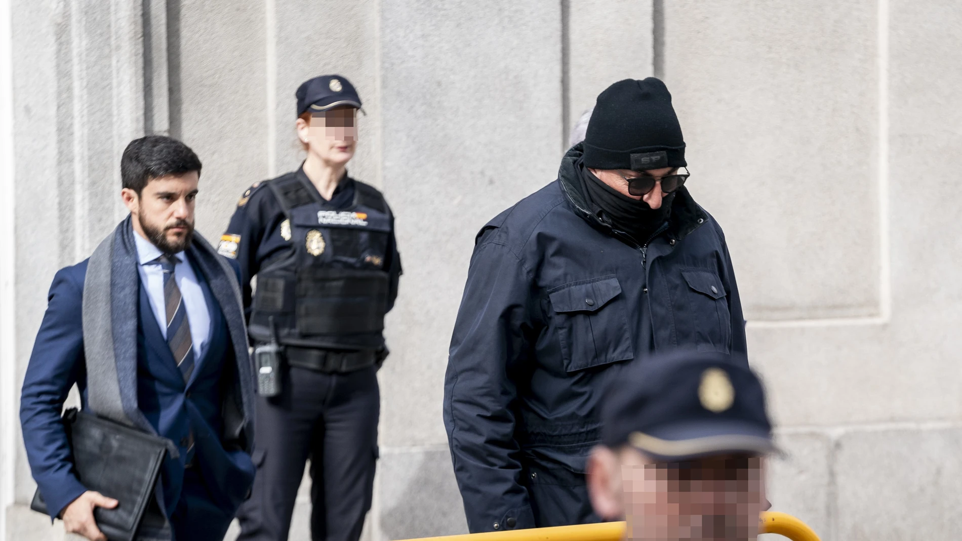 El ex asesor de Ábalos Koldo García, a su salida del Tribunal Supremo, a 18 de febrero de 2025, en Madrid (España).