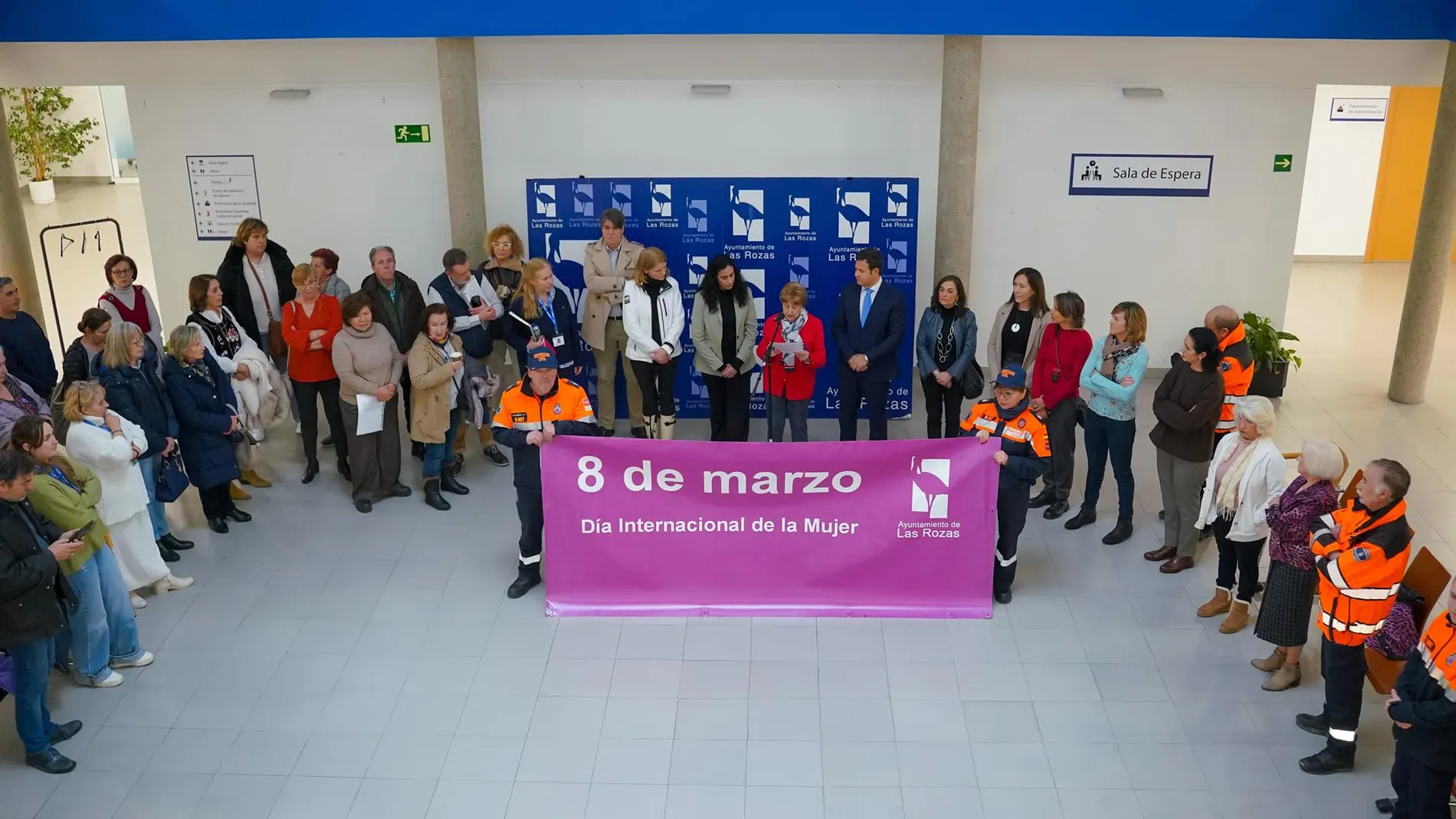 MADRID.-Las Rozas.- Una declaración institucional por la Igualdad, entre los actos centrales por el 8M este viernes