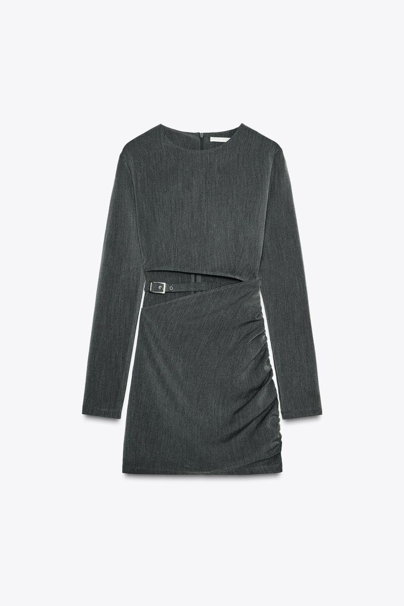 Vestido cut out trabilla