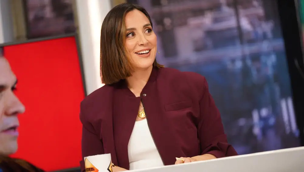 Tamara Falcó chaqueta de Zara.