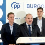 Tellado junto a Borja Suárez y Ángel Ibáñez