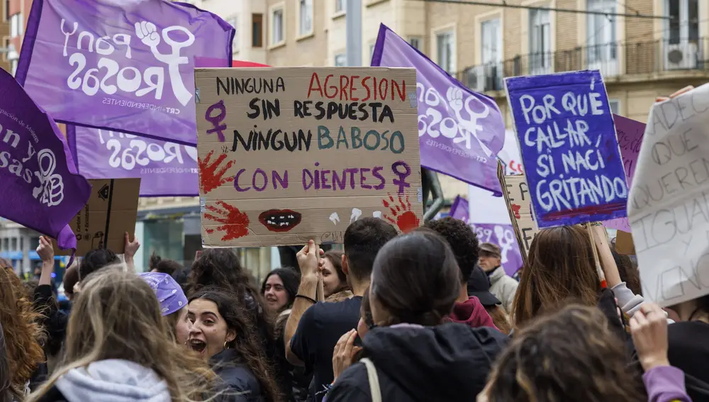 Manifestación feminista estudiantil