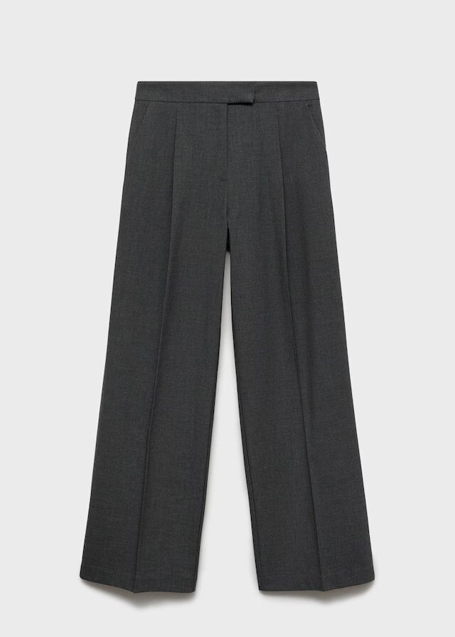 Pantalón traje recto