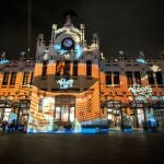 El Roig Arena crea un espectáculo de videomapping que se proyectará en la fachada de la Estación del Norte de Valencia