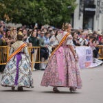 Mascletà por el Día de la Mujer en las Fallas de Valencia